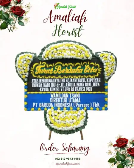 Papan Bunga Duka Caturharjo